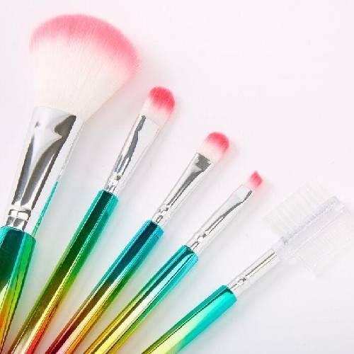 CLAIRE_SFavoritesRainbow MakeupBrush Set - 5-Pack
