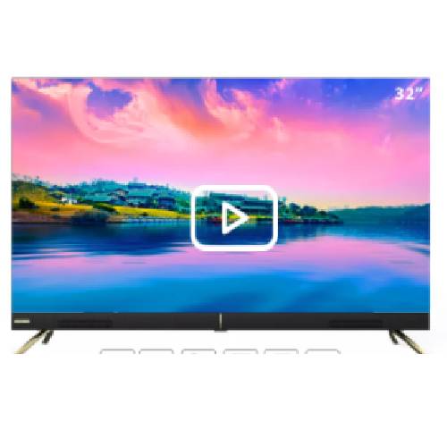 Changhong Ruba L32H7Ki - 32 inch Best Smart TV-Black&Gold