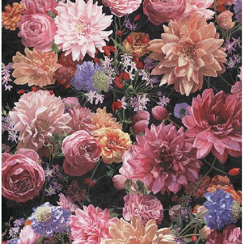 Christy Floral 100% Hand Painting Wall Art Multi 140x200cm I9144I -Dolce Vita