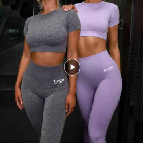 lus Size Ladies Sports Gym Suit Activewear Workout Clothes Women