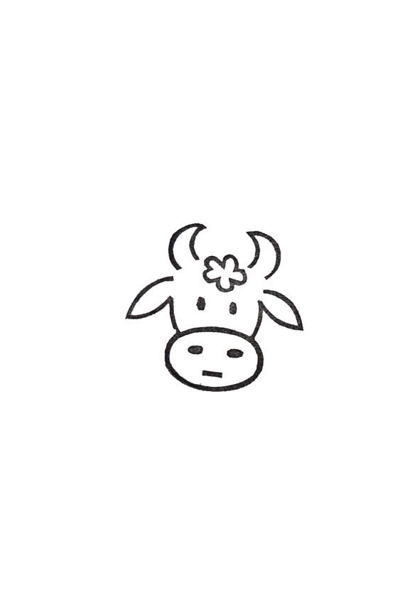 cow doodles